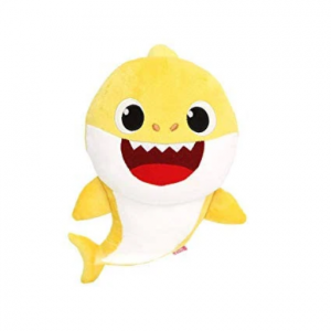 Plush shark toy fish pillow